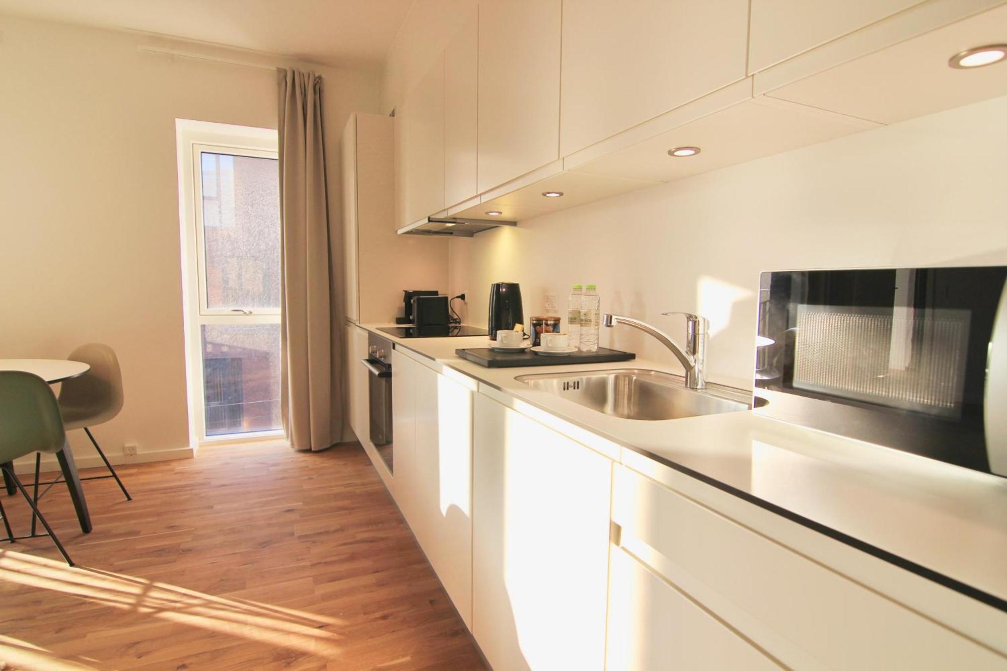 Leilighet Great 3-bed Wbalcony In Orestaden *